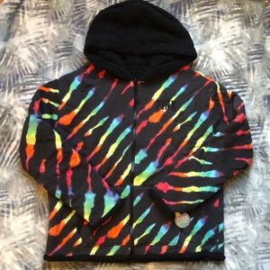 VS PINK Sherpa Lined reversible hoodie